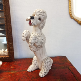 Ceramic poodle
