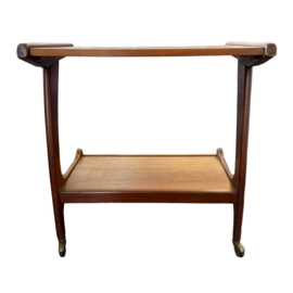 Vintage Serving Trolley by Louis Van Teeffelen for Wébé, 1960