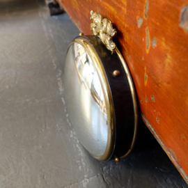 Butler's mirror, leather