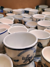 46 Delft Blue Egg Cups