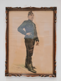 Drawing of a soldier - 1914