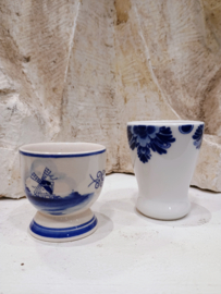 46 Delft Blue Egg Cups