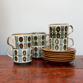 Boch La Louviére coffee cups