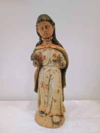 Wooden statue of Madonna