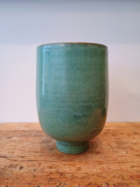 Green - turquoise vase