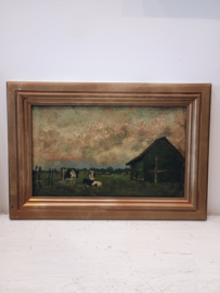 R.Lagrange - landscape with cows