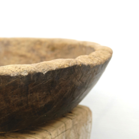 Antique wooden bowl