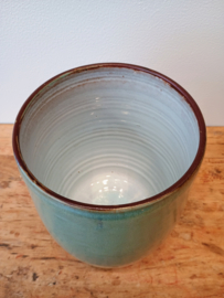 Green - turquoise vase