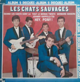 Les Chats Sauvages Avec Dick Rivers Et Mike Shannon ‎– Les Chats Sauvages