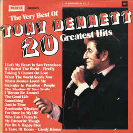 Tony Bennett ‎– The Very Best Of Tony Bennett 20 Greatest Hits