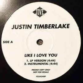 Justin Timberlake ‎– Like I Love You