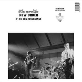 New Order ‎– Radio Broadcast 81-82 BBC Recordings