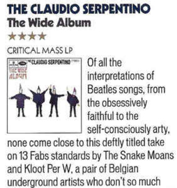 The Claudio Serpentino ‎– The Wide Album