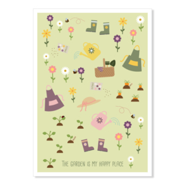 GARDEN - A3 poster