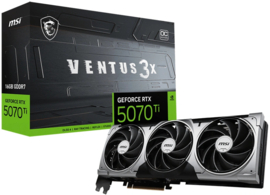 MSI Geforce RTX 5070 Ti Ventus 3X OC 16G