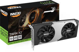 Inno3D Geforce RTX 5070 12G Twin X2