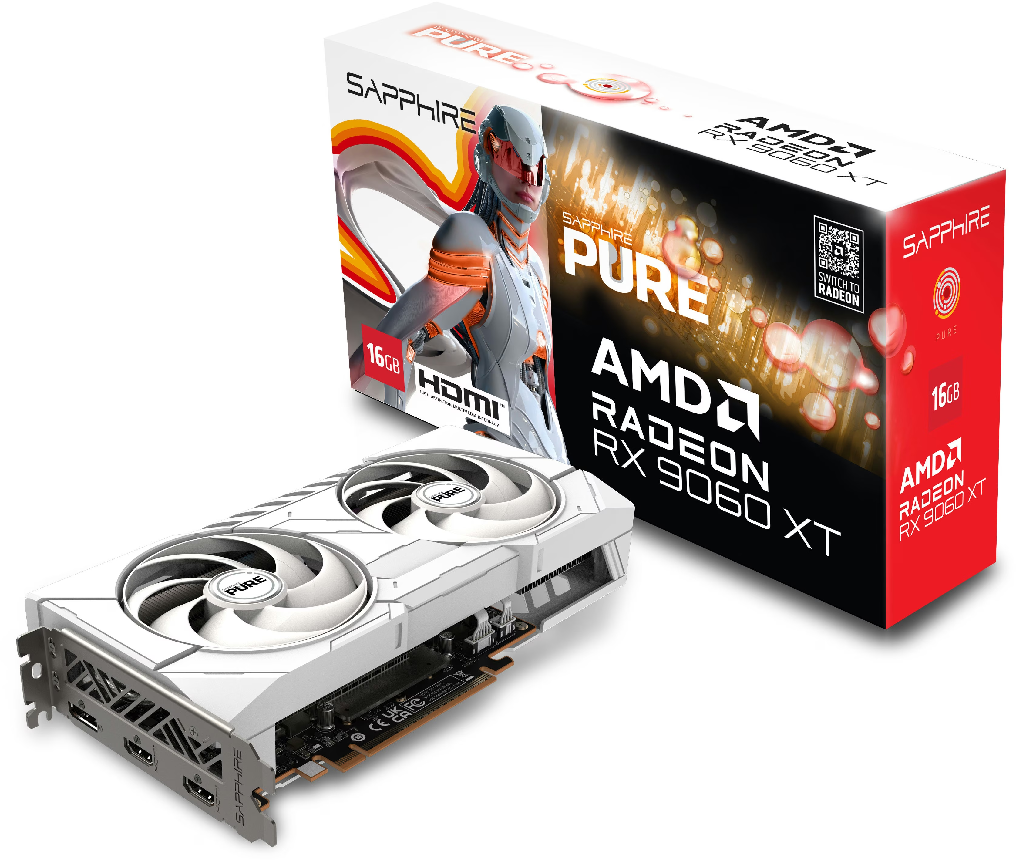 Sapphire Pure Radeon RX 9060 XT 16G