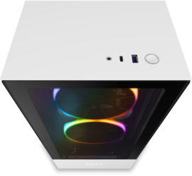 NZXT H510 Elite zwart / wit