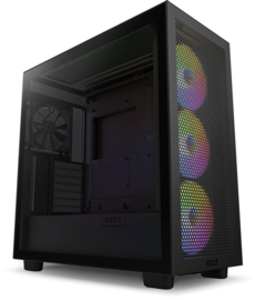 NZXT H7 Flow zwart / wit RGB