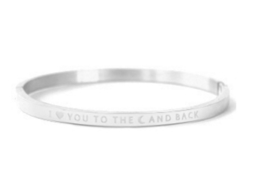 Bangle I love you to the moon and back