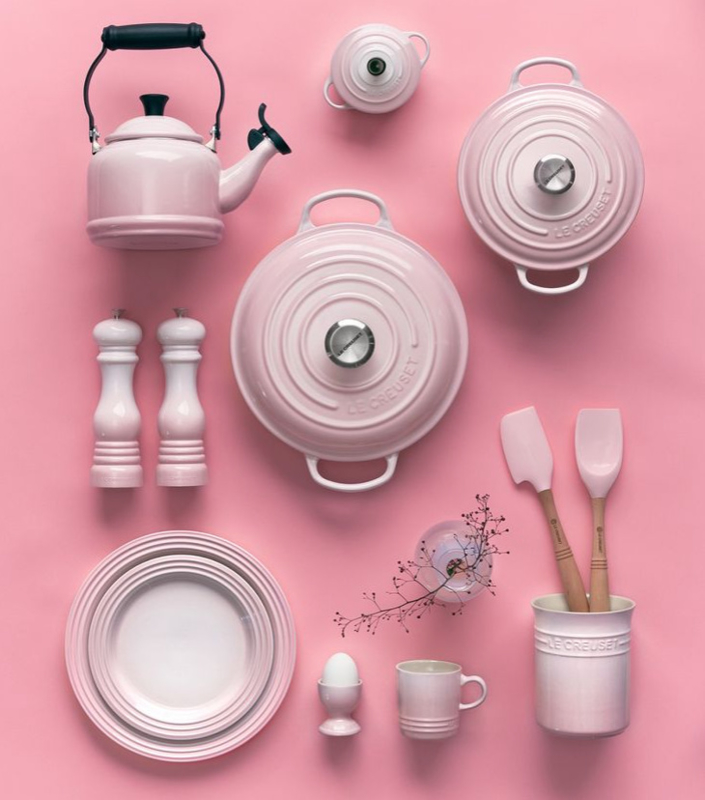 Le Creuset Demi Kettle Shell Pink