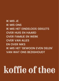 koffie of thee