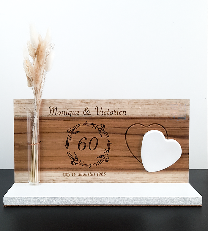 Jubileumgeschenk Hart 2