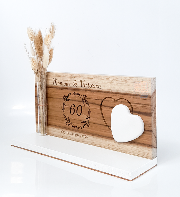 Jubileumgeschenk Hart 2