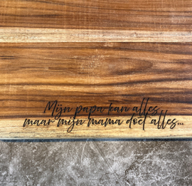 Snijplank Teak