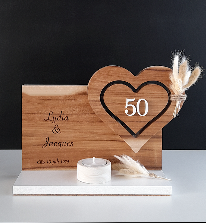 Jubileumgeschenk Hart