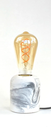 Afgeronde Bloklamp (Incl. lamp)