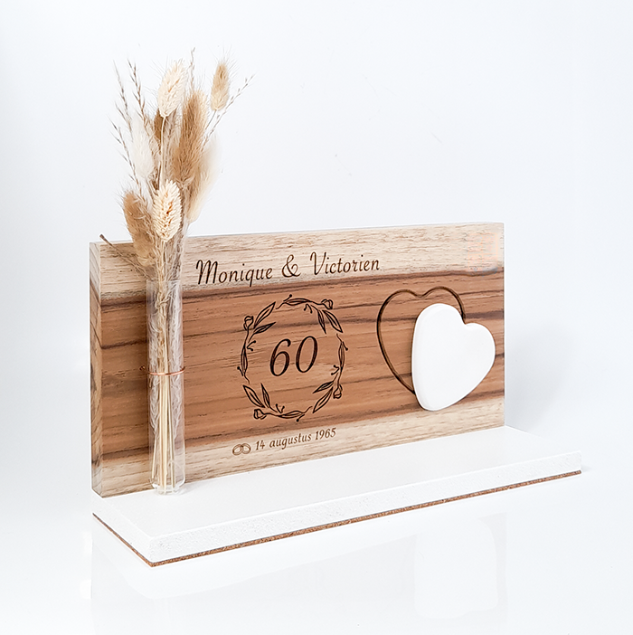 Jubileumgeschenk Hart 2