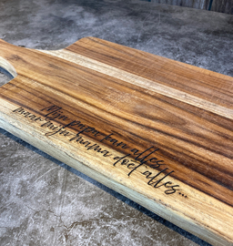 Snijplank Teak