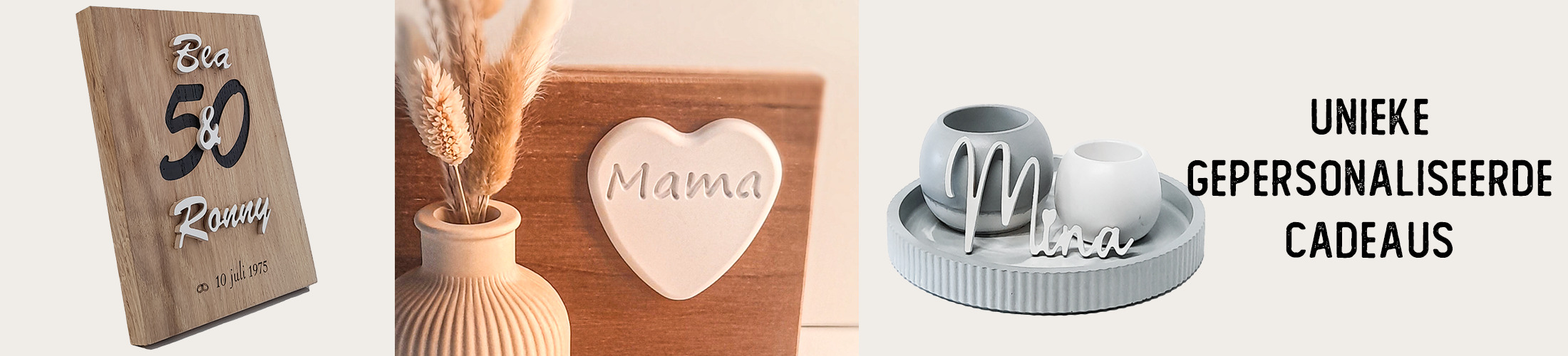 Gepersonaliseerde geschenken