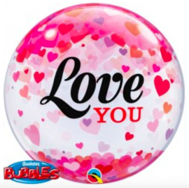 Valentijn- Bubble Love you