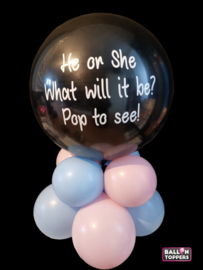 Gender Reveal- Tafelreveal tekst