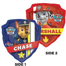 Folie-Paw Patrol Chase&Marshall