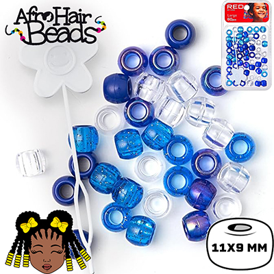 11x9mm ♥ Blauwmix