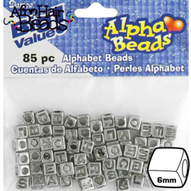 Alpha Beads ♥ Zilver