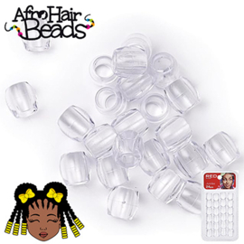 16x15mm ♥ Transparant