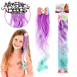 Haarlok met patentspeld ♥ Unicorn