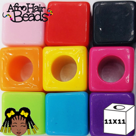 11x11mm ♥ Diverse kleuren