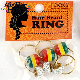 Haarring set ♥ rasta