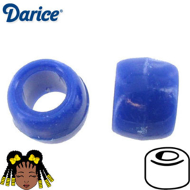 Pony Beads 8x6mm Blauw