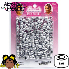 8x6mm ♥ Zilver