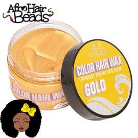 Color Hair Wax Gold