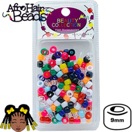 Pony Beads 9x6mm Mix