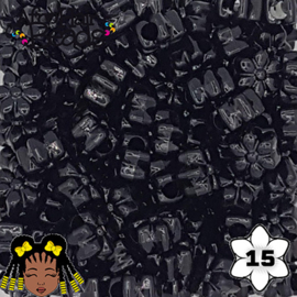 Bloem ♥052♥ Zwart
