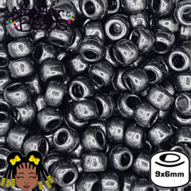 9x6mm ♥133♥ Zwart