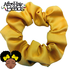 Scrunchie Satijn Mini ♥ Goud
